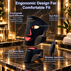 7-Color LED Silicone Face &amp; Neck Mask