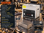 Ultrasonic Cleaner with Heater & Timer – 40kHz Stainless Steel Cleaning Tank