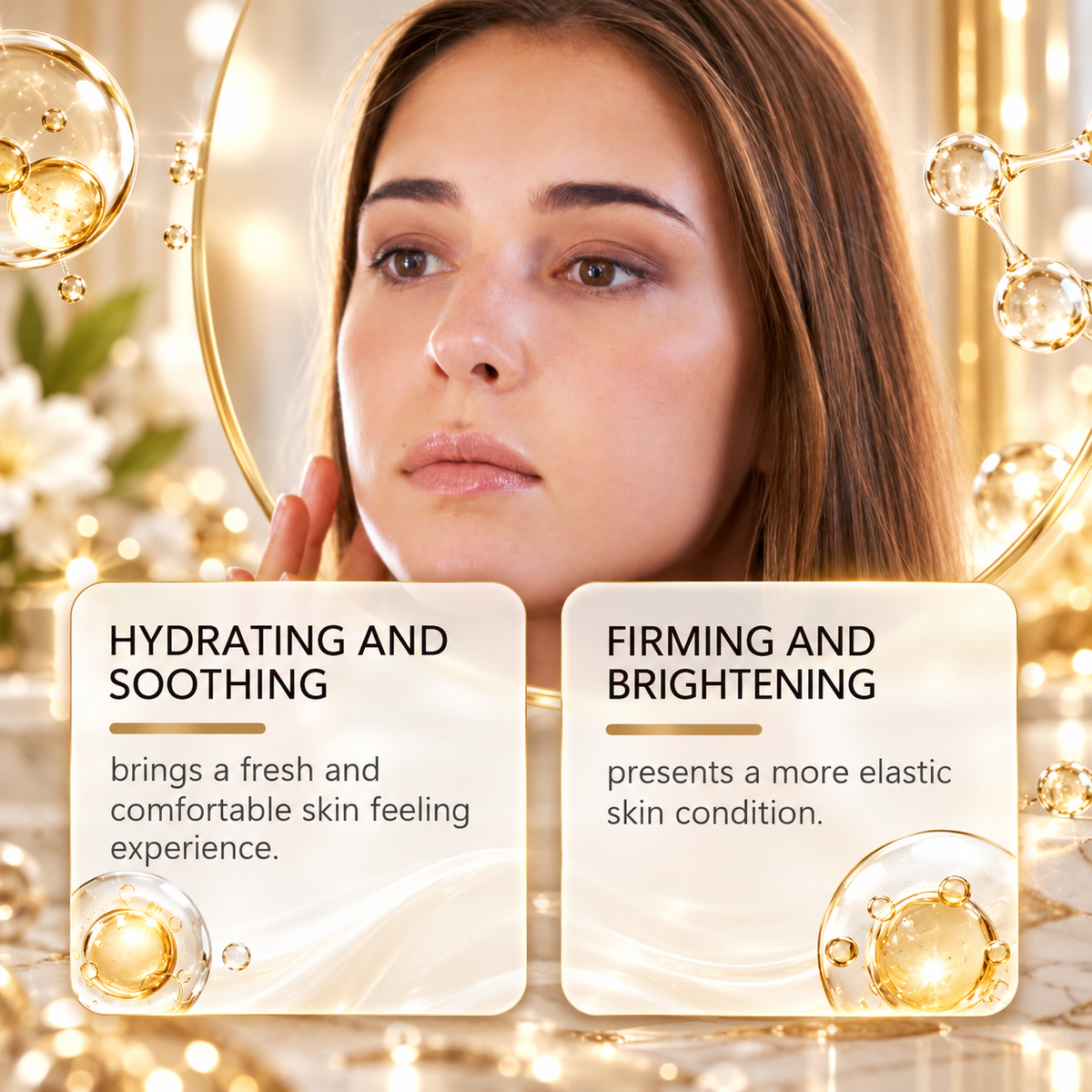 Hyaluronic Acid Microneedle Facial Roller Skincare Set