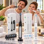 SUBORT S7 Sonic Electric Toothbrush – 5 Modes, 38,000 Vibrations/Min, IPX7 Waterproof, 6 Brush Heads