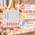 Hyaluronic Acid Microneedle Facial Roller Skincare Set
