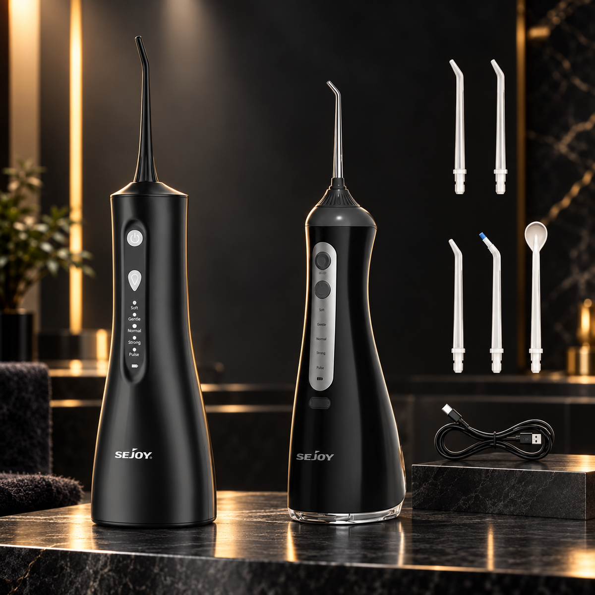 SEJOY 5-Mode Cordless Dental Water Flosser