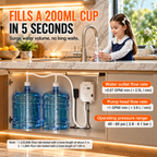 Bottled Water Pump System – 5 Gallon Electric Water Dispenser Pump | 100-240V
