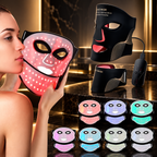 7-Color LED Silicone Face &amp; Neck Mask