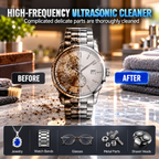 Ultrasonic Cleaner with Heater & Timer – 40kHz Stainless Steel Cleaning Tank