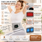Rechargeable Heated Inflatable Lumbar Traction Belt