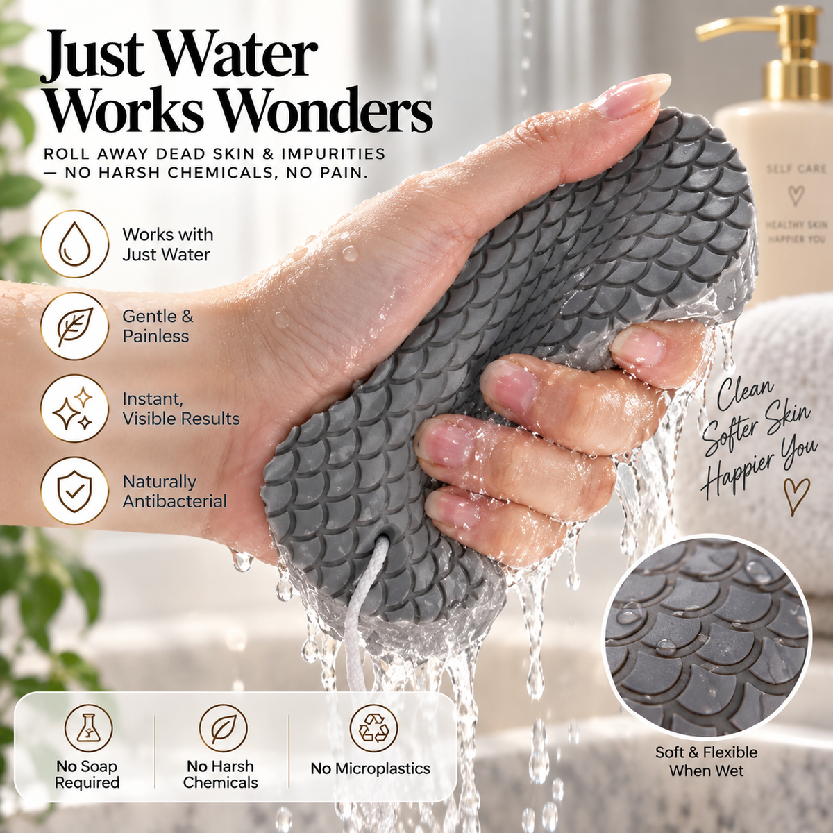Children's 3D Soft Bath & Shower Sponge