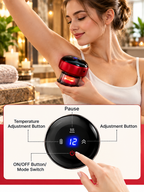 Electric Cupping Massage Therapy Device – Heating, Suction & Body Massage