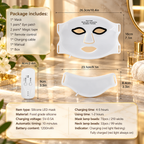 7-Color LED Silicone Face &amp; Neck Mask