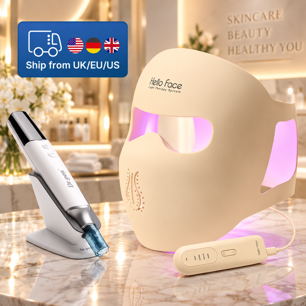 Professional Dr.pen M9 & LED Light Therapy Mask Kit