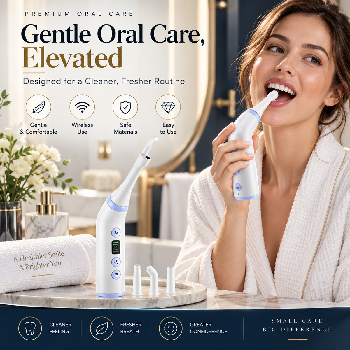 HD Visual Electric Tonsil Stone Remover Kit