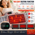 Rechargeable Heated Inflatable Lumbar Traction Belt