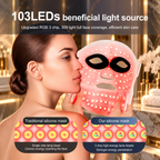 7-Color LED Silicone Face &amp; Neck Mask
