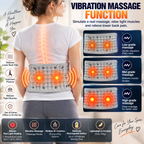 Rechargeable Heated Inflatable Lumbar Traction Belt