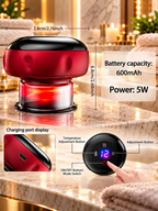 Electric Cupping Massage Therapy Device – Heating, Suction & Body Massage