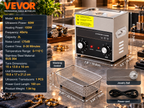 Ultrasonic Cleaner with Heater & Timer – 40kHz Stainless Steel Cleaning Tank