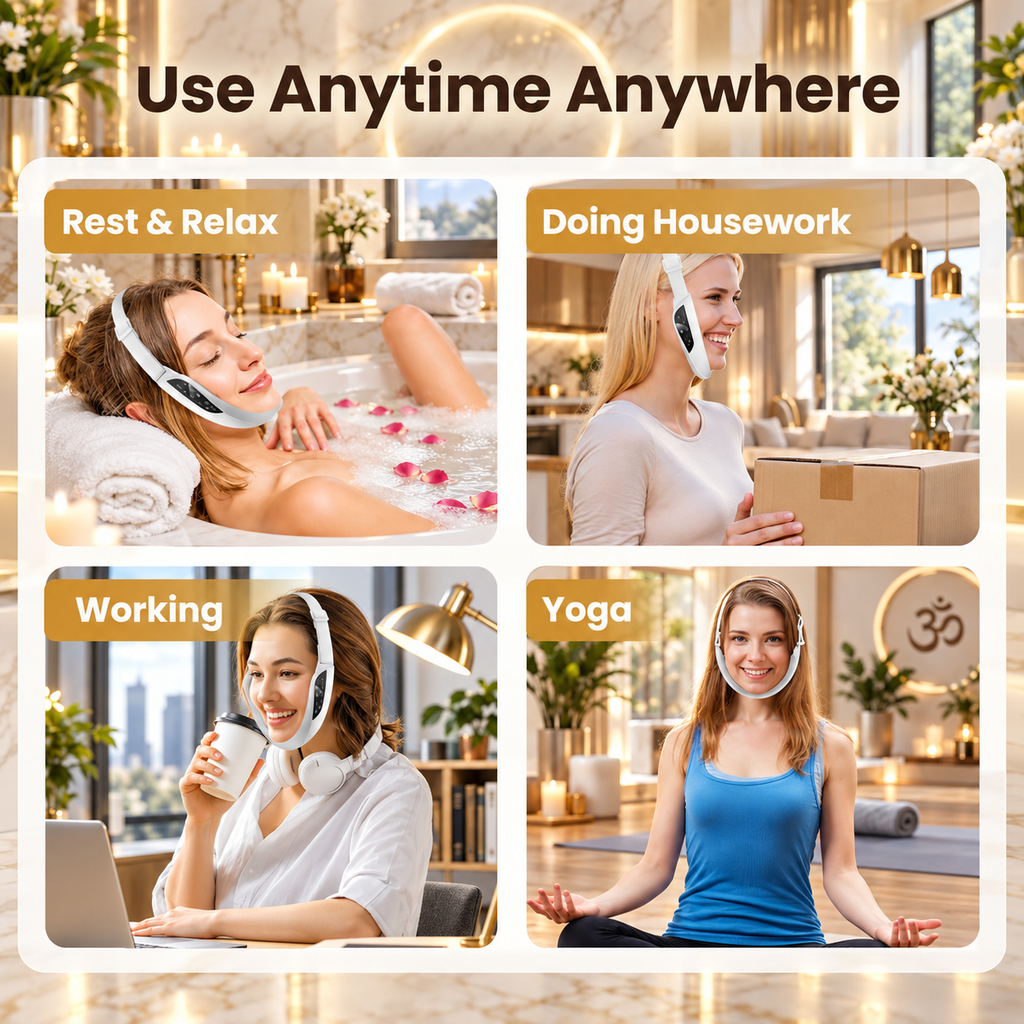 EMS Microcurrent Facial Anti-Aging Device