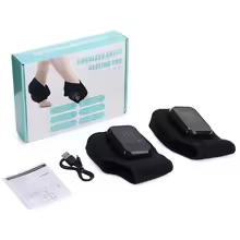 Cordless Heated Ankle Massager – 3 Heat Levels & Vibration