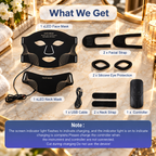 7-Color LED Silicone Face &amp; Neck Mask