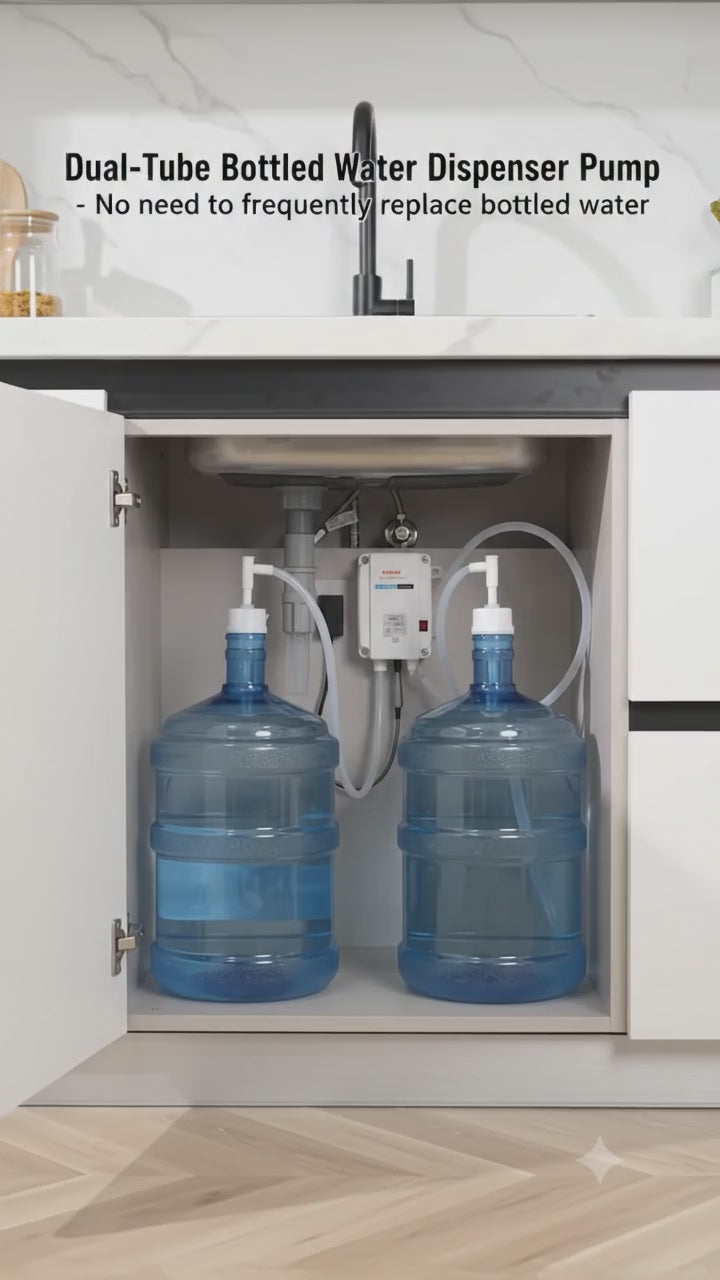 Bottled Water Pump System – 5 Gallon Electric Water Dispenser Pump | 100-240V
